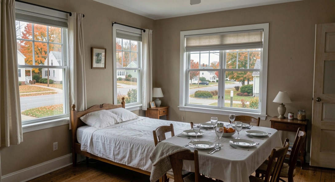 Evaluate an older home offer beyond listing photos: a detailed New England home scene focused on older home offer review